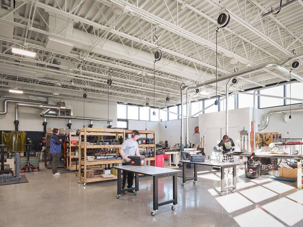 Career and technical education workshop designed for project-based instruction and workforce preparation.